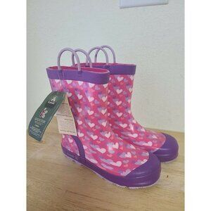 Kamik Boots Kids Size 3 Pink/purple Heart, P7604